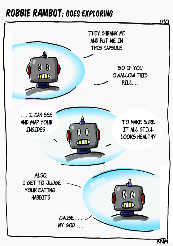 Robbie rambot comic