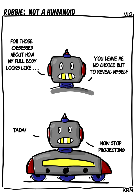 Robbie rambot comic
